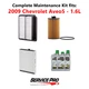 2009 Chevrolet Aveo5 1.6L Complete Air, Oil & Cabin Filter Kit (5W-30)