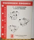 Vintage Tecumseh Engine Mechanic's Handbook Form# 692509, 3-10HP, 4-Cycle - 1988