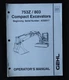 GENUINE GEHL 753Z & 803 COMPACT EXCAVATOR OPERATORS MANUAL NICE SHAPE