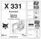 Bobcat X331 Excavator Service Manual SN 512911001 512912999 PDF