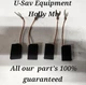 Hobart Mixer brush H600 L800 4pc set  motor brushes new 60 80 qt
