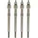 4X Glow Plug 1G911-65510 Fit for Kubota L4760 L5060GST L5460 L6060 M5660 MX4800