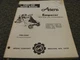 1972 Ariens 25000 Emperor Tractor 925002 925003 925004 Parts Repair Manual xz