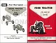 1958-1962 Ford 701 901 Diesel Tractor Owners Manual Set 741 771 941 971 981-D