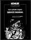 Kohler Engines Model KT17 Service Repair Manual 74 pages 4 Cycle 17hp Twin