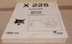 Bobcat X225 Excavator Service Manual Part # 6720874 - Free Shipping!