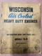 OEM Wisconsin Air Cooled Heavy Duty Engines TE-TF Instruction Book MM-249-A USED