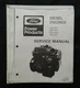 FORD ESD 442 659 660T 662 DIESEL ENGINE SERVICE SHOP REPAIR MANUAL NICE REPRINT