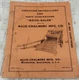 Allis Chalmers Roto-Baler Operating Instructions & Parts Manual TM-119 SN 68402+