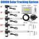 LCD DC 12V Single Axis Solar Tracker Kit W/ 6000N Solar Panel Tracking System AT