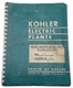 Kohler Electric Plant Model 2CM021 Operation, Maintenance, and Parts Manual