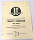 USED I & T SHOP MANUALS FOR MF25 MF130 MASSEY FERGUSON MF-25