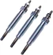 3 New Replacement Glow Plugs E6303-65511 for Kioti CK27, CK30, CK2610, DK50SE