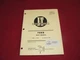 Ford 6000 Commander 6000 Tractor I&T Shop Manual 84PA