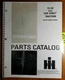 IH International Cub Cadet 111 Tractor S/N 400001-665000 Parts Manual TC-157 '81
