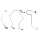 8970177881 8970177880 Fuel Injector Line fits for Isuzu Engine 4JG1 4JB1