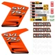 Decal Kit fits Kubota SVL75-2 Skid Steer 75  Aftermarket + Bonus FREE SHIPPING!