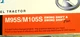 Factory  Dealership Sales Specs Brochure Kubota Diesel Tractors M95S M105S