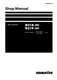 Komatsu D21A-8E0, D21P-8E0 Dozer Bulldozer Repair Shop Service Manual Workshop