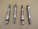 4 GLOW PLUGS FOR MITSUBISHI FD20CN FORKLIFT FD20K FC MC FD20N FD25 FD25K FD25N