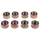 8X Wheel Nut 6564669 for Bobcat 1600 2000 2400 2410 1213 S100 S130 S150 S160 540