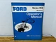 Ford Series 765 Backhoe Operator's Manual SE 03703-A 4784