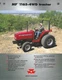 Farm Tractor Data Sheet - Massey Ferguson - MF 1165-4WD - c1999 Brochure (F8308)
