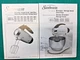 SUNBEAM Mixmaster Heritage Series Stand Mixer Manual Model 2350 2352 2353 PB