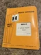 International Harvester Service Parts Catalog ENG-4 Cylinder Engine Diesel 1968