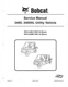 Bobcat 3400 3400XL Utility Vehicle Service Shop Repair Manual 6989606