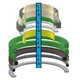 4364915 Boom Cylinder Seal Kit Fits Hitachi EX200-5 EX200LC-5 EX210H-5 EX210LCH-