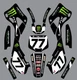 Graphic Kit for 1999-2002  Kawasaki KX125 KX250 KX Decals
