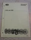 Vicon H1020 series 43008 rake Parts List Catalog Manual Original