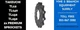 PREMIUM TAKEUCHI SPROCKETS TL140 / TL150 / TL250  (200mm Hole)