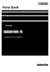 Komatsu SAA6D140E-7C Engine Parts Catalog Manual SN 830235-UP (For WA500-8)