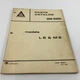 Genuine Allis Chalmers M2 L2 Grain Headers Parts Catalog 9004873 Dealer 1976