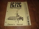 Gehl FC 72C Flail Chopper Owners Manual Form No. 901864