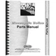 Minneapolis Moline D425-6A Engine Parts Manual Catalog