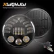 For International Harvester Scout II 1974-1980 Pair 7" In Round LED Headlights