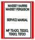 Technical Repair Manual Fits Massey Ferguson TE20,TO20,TO30 - 3 Manuals included