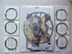fits Kohler KT19 and Kt17 and M18 engine rebuild, Gasket set and standard rings