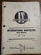 I&T Shop Service Manual International Harvester Hydro 100 1466 1566 1468 1568