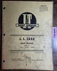 I&T Case 400 700B 800B Tractor Shop Service Repair Manual C-9 1960