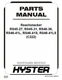 Hyster RS46-41S, RS46-41LS (C222) Reachstacker Forklift Parts Catalog Manual PDF
