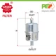 Brand New * SAKURA * Fuel Filter For DYNAPAC  CC102 1.6L 1994-2006