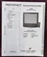 Sams Photofact 3329 Service Manual for Sharp Television Model 20E-S110, 20E-S130