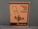 Simplicity Operator's Manual Model 1322PS Walk-Behind Lawnmower 3-1/2 HP 1690905