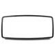 Black Manual Main Mirror For 2002-2018 International Durastar 4200 4300 4400