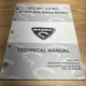 John Deere Sabre M10 M21 M23 21" Walk-Behind Mower Technical Manual TM1722 2/98