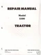 Ford 1100 Series Tractor Repair Manual with 1300/1500/1700/1900 Supplements